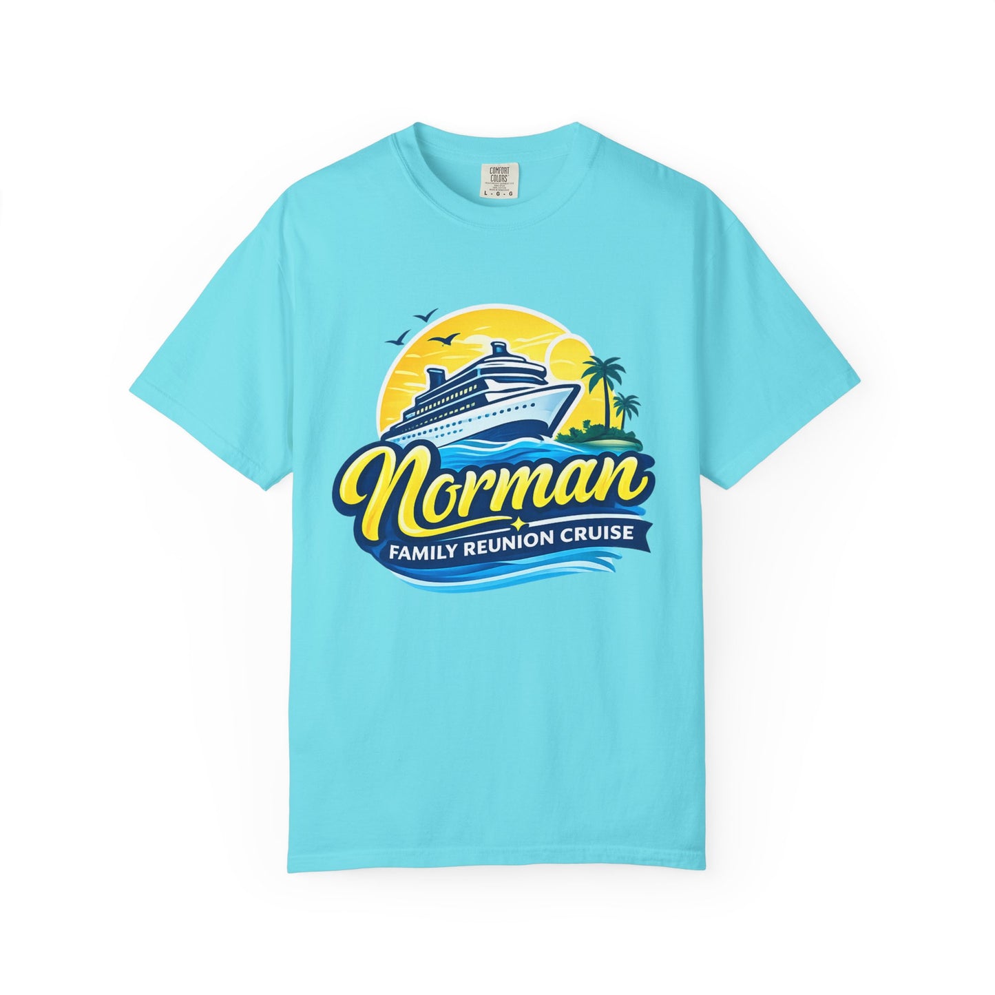 Norman Family Reunion Cruise T-Shirt — Anchored in Family 2027